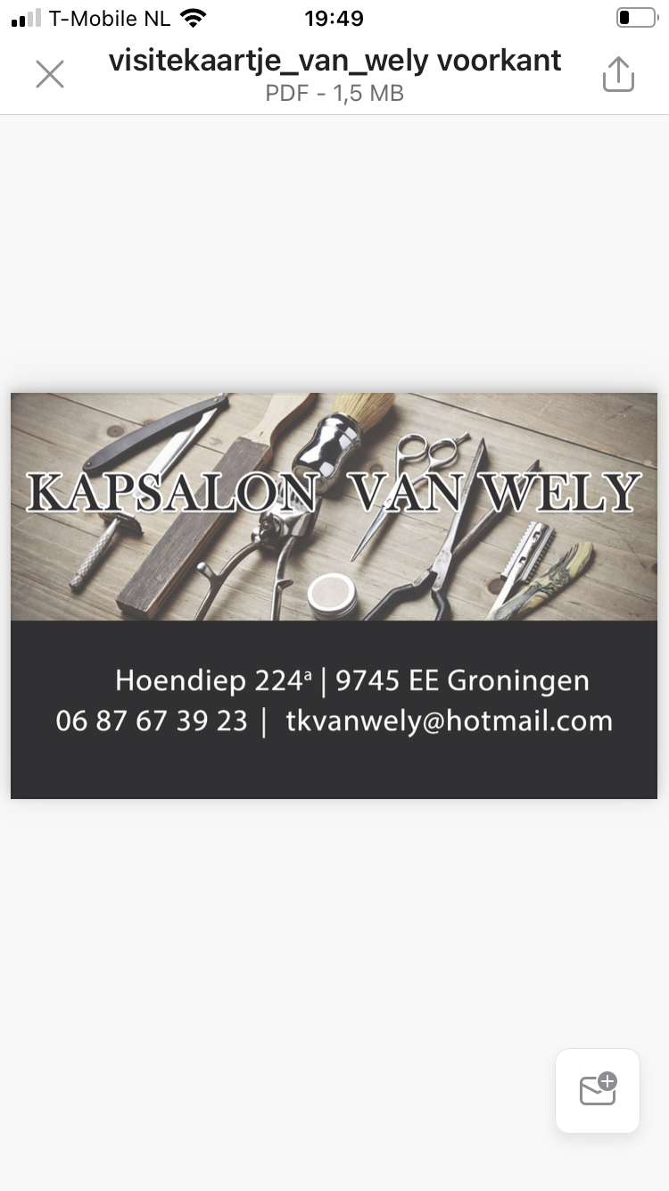 Kapsalon van Wely